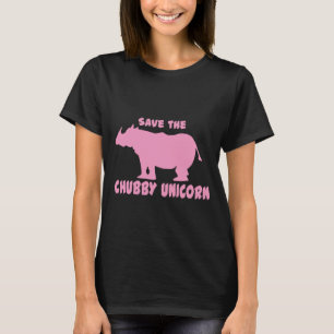 Camiseta Salvar o unicórnio carnudo