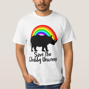 Camiseta Salvar o unicórnio carnudo