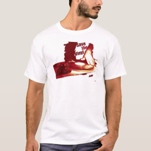 Camiseta salvar o vinil