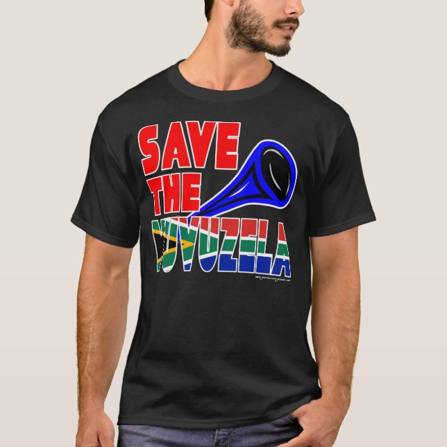 Camiseta Salvar o Vuvuzela (Frente)