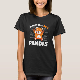 Camiseta Salvar O Zookeeper Dos Pandas Vermelhos Vida Selva