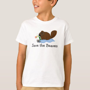 Camiseta Salvar os castores