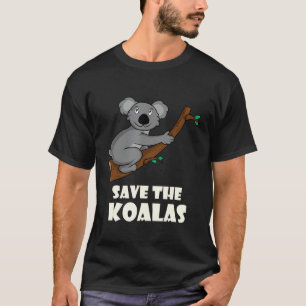 Camiseta Salvar Os Coalas Bem-estar Resgate Austrália Vid