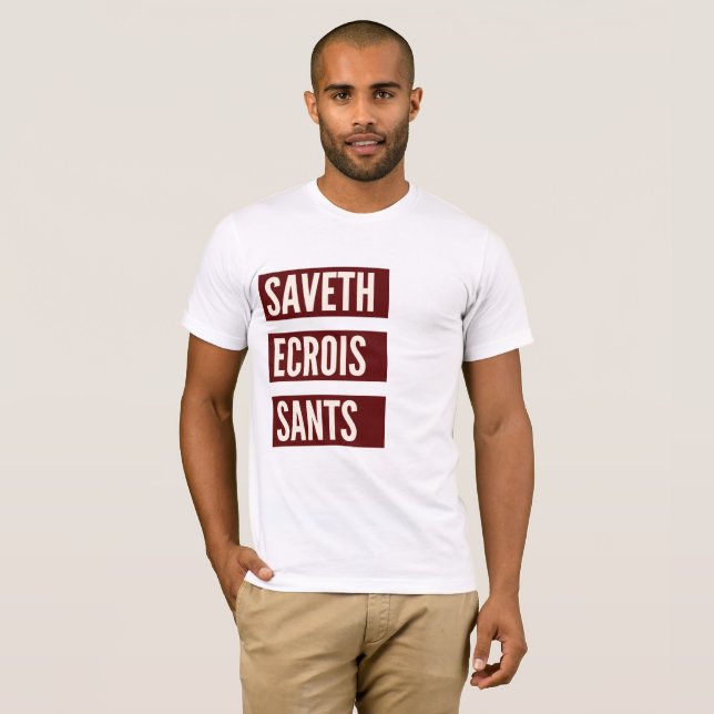 CAMISETA SALVAR OS CROISSANTS (Frente Completa)