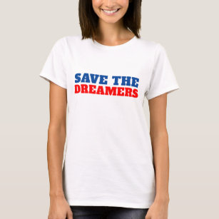 Camiseta Salvar Os Eventos Atuais Dos Sonhadores