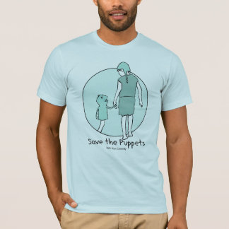 Camiseta Salvar os fantoches (o verde de Kermit)