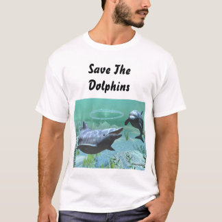 Camiseta salvar os golfinhos