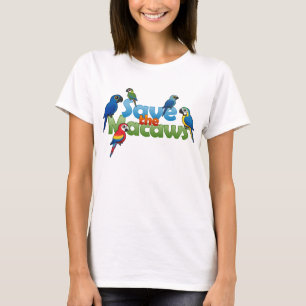 Camiseta Salvar os Macaws