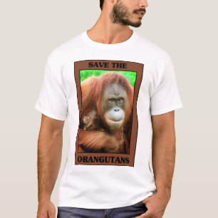 Camiseta Salvar os orangotango