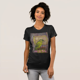 Camiseta Salvar os pássaros