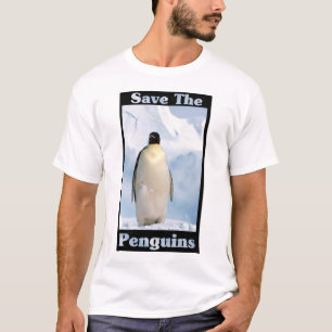 Camiseta Salvar os pinguins