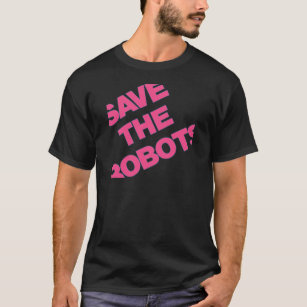 Camiseta Salvar os robôs após o clube NYC das horas