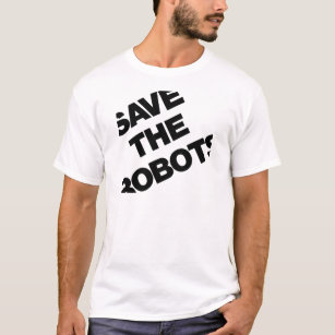 Camiseta Salvar os robôs após o clube NYC das horas