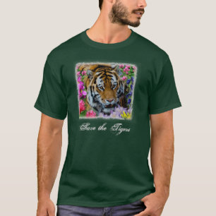 Camiseta Salvar os tigres