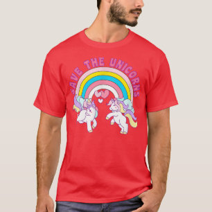 Camiseta Salvar os Unicórnios