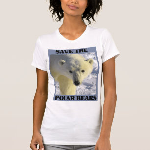 Camiseta Salvar os ursos polares