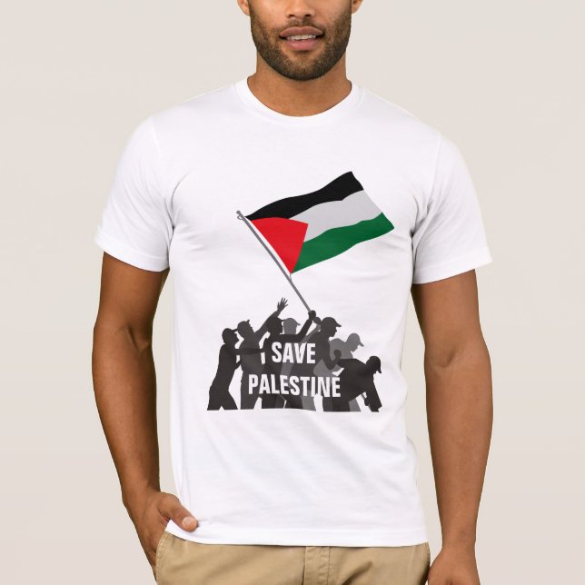 Camiseta Salvar Palestina (Frente)