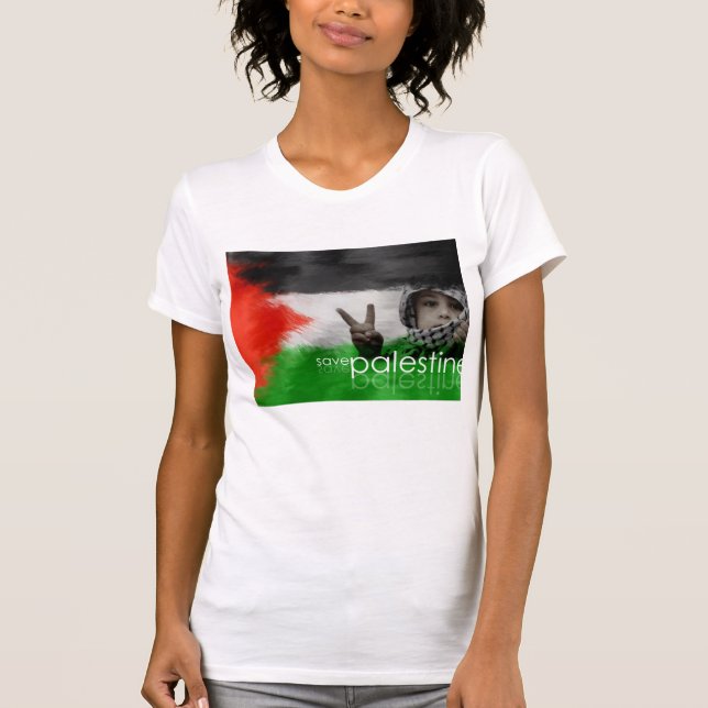 Camiseta salvar para Palestina (Frente)