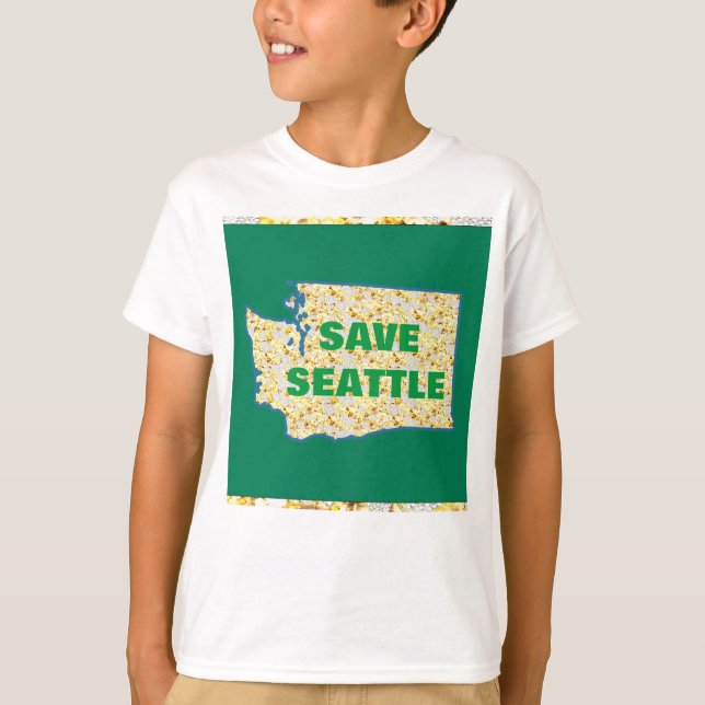 CAMISETA SALVAR SEATTLE (Frente)