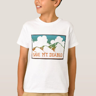 Camiseta Salvar T-Shirt do Monte Diablo Kids