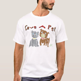 Camiseta Salvar um animal de estimação