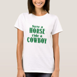 Camiseta Salvar um cavalo