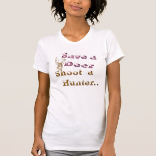 Camiseta salvar um cervo