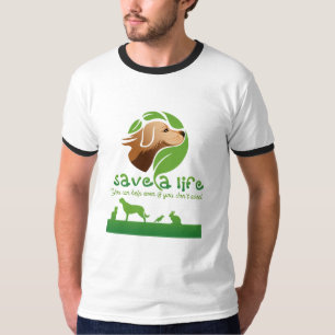 Camiseta salvar uma vida
