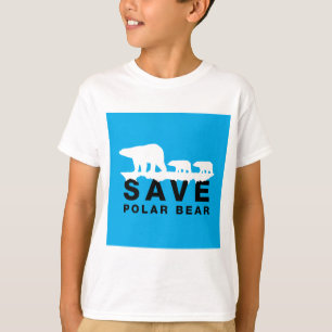Camiseta Salvar Urso Polar