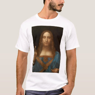 Camiseta Salvator Mundi (por Leonardo da Vinci)