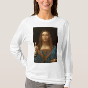 Camiseta Salvator Mundi (por Leonardo da Vinci)