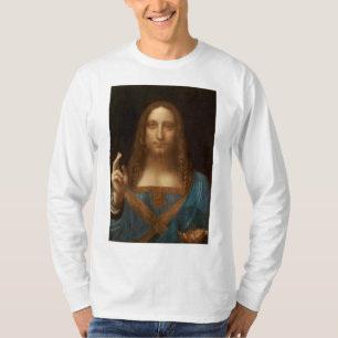 Camiseta Salvator Mundi (Salvador do Mundo) (da Vinci)