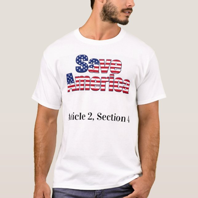 Camiseta Salve a América (Frente)