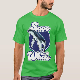 Camiseta Salve a baleia