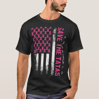 Camiseta Salve A Bandeira Americana De Consciencialização D