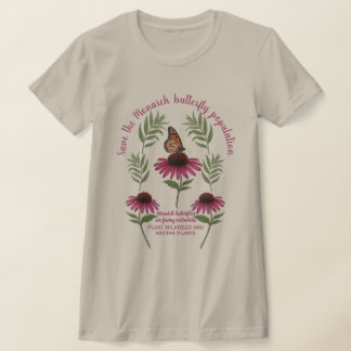 Camiseta Salve a Borboleta Monarca