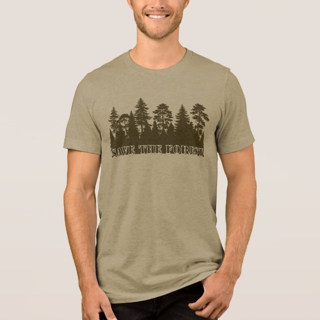 Camiseta Salve a Floresta (Frente)