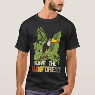 Camiseta Salve A Floresta Tropical