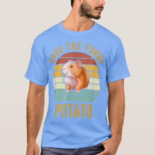 Camiseta Salve A Fúria De Batata Engraçada Guiné Os Proprie
