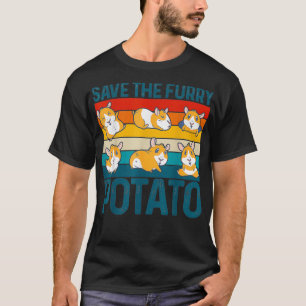 Camiseta Salve A Fúria De Batata Fúria Gift Gift Engraça