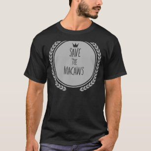 Camiseta Salve A MACAW Animal MACAWS