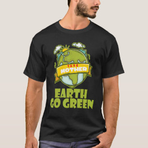 Camiseta Salve a Mãe Terra em Verde