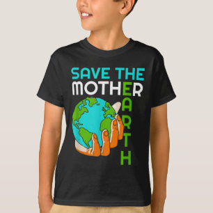 Camiseta Salve a Mãe Terra Mudanças Climáticas Pro