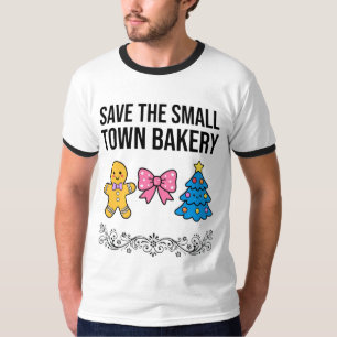 Camiseta "Salve a Padaria da Pequena Cidade"   png