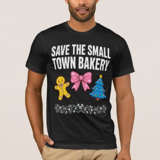 Camiseta Salve a Pequena Padaria da Cidade | PNG F