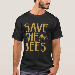 Camiseta Salve A Teia Gráfica Do Abelhas