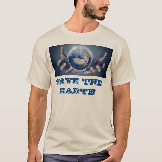 Camiseta Salve a terra (Frente)