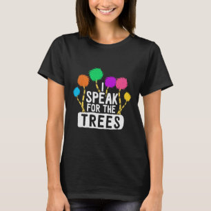 Camiseta Salve A Terra Falando Para As Árvores Inspiraciona