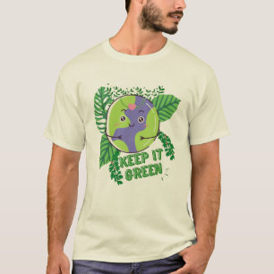 Camiseta Salve a terra, mantenha-a verde, dia da terra
