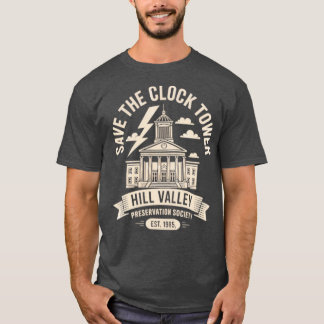 Camiseta Salve a torre de relógio clássica